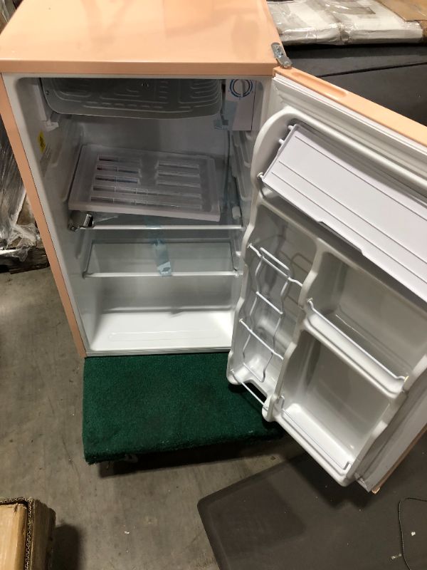 Photo 1 of Frigidaire - 3.2 Cu. Ft. Mini Fridge with Side Bottle Opener - Coral
