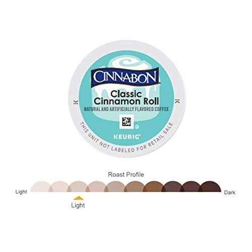 Photo 1 of Cinnabon Classic Cinnamon Roll Keurig Single-Serve K-Cup Pods, Light Roast Coffee, 48 Count