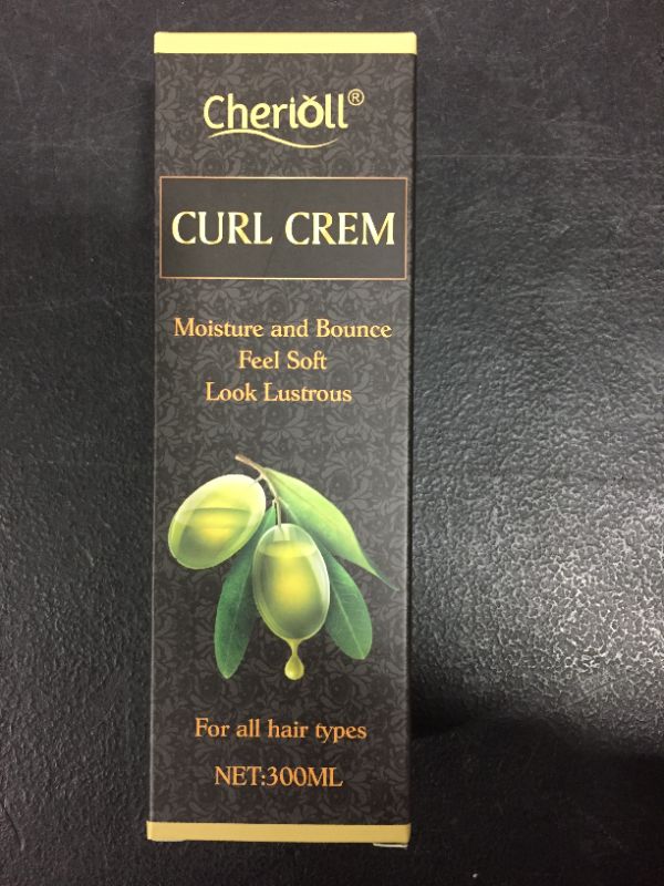 Photo 2 of Curl Defining Cream, Curling Cream -Hair Botanical Smoothing Balm, Curls Moisturizer & Enhancer Botanical Oil & Natural Frizz Control - for Wavy & Curly Hair Products, for Women and Men