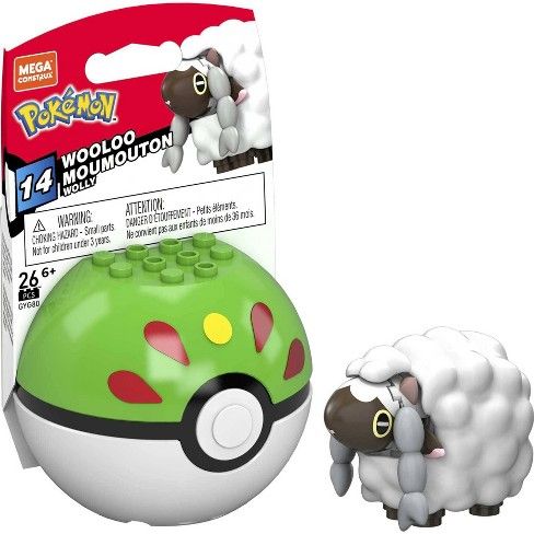 Photo 1 of Mega Construx Pokemon Wooloo (2) & Goldeen