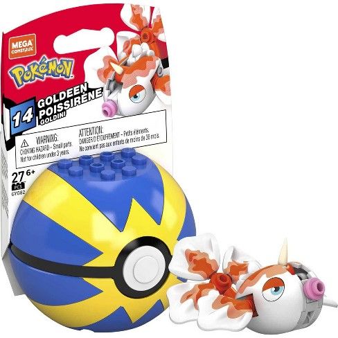 Photo 2 of Mega Construx Pokemon Wooloo (2) & Goldeen