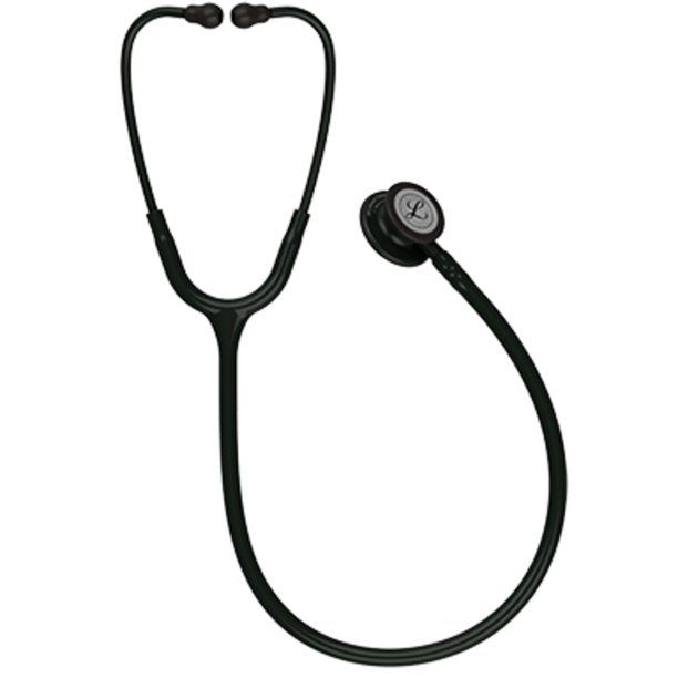 Photo 1 of 3M Littmann Classic III Monitoring Stethoscope, Black Edition Chestpiece, Black Tube, 27 inch