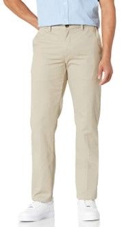 Photo 1 of Amazon Essentials Men's Slim-fit Wrinkle-Resistant Flat-Front Chino Pant
