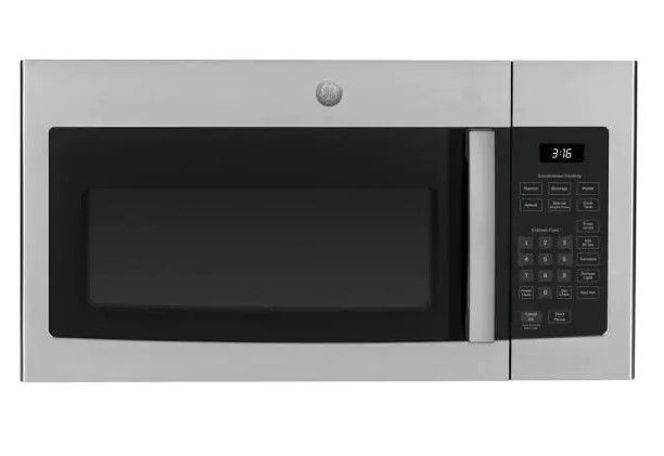 Photo 1 of 1.6 cu. ft. Over the Range Microwave in Stainless Steel