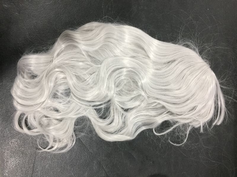 Photo 2 of MapofBeauty 28" 70cm Long Curly Hair Ends Costume Cosplay Wig (Silver Gray)