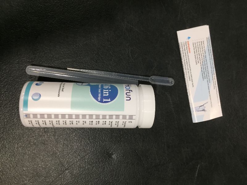 Photo 2 of 16 in 1 Drinking Water Test Kit - Professional Hardness Testing Kits, Tap and Well Water Test Strips with Hardness, PH, Mercury, Lead, Iron, Copper, Chlorine, Chromium/Cr, Cyanuric Acid