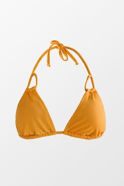 Photo 1 of Cupshe Mustard Yellow Bikini Top XL