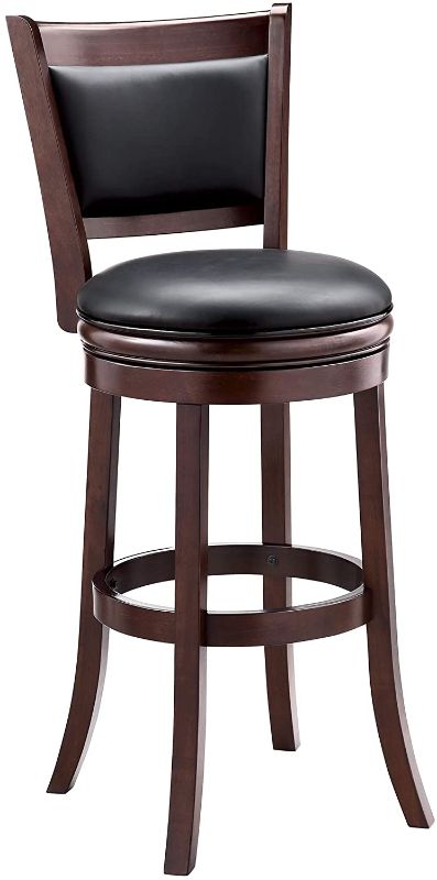 Photo 1 of Ball & Cast Swivel Pub Height Barstool 29 Inch Seat Height Cappuccino Set of 1
