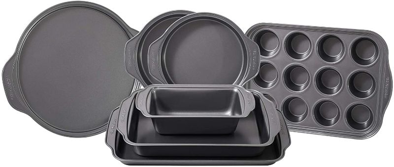 Photo 1 of Frigidaire 11FFBAKE01 Ready Bakeware Bakeware, 7 Piece, Silver, 7 Pieces
