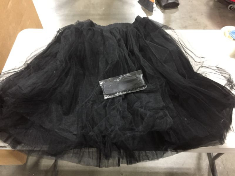 Photo 2 of WDPL Women's A Line Short Knee Length Tutu Tulle Prom Party Skirt Size XL