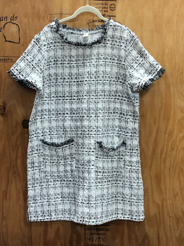 Photo 1 of short sleeve black & white dress size XL 