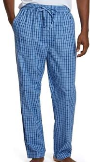 Photo 1 of Nautica Men's Soft Woven 100% Cotton Elastic Waistband Sleep Pajama Pant Size M
