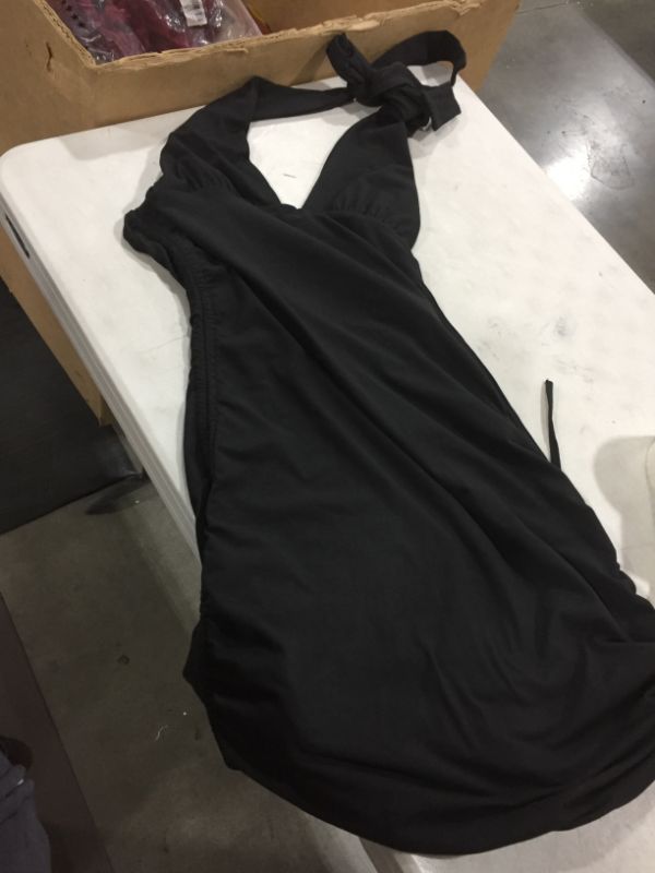 Photo 1 of Black Open Back Dress Size M 