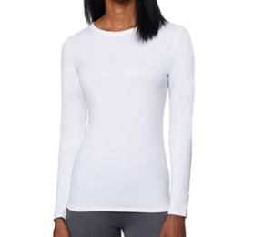 Photo 1 of 32 DEGREES Heat Womens Ultra Soft Thermal Lightweight Baselayer Crew Neck Long Sleeve Top Size M
