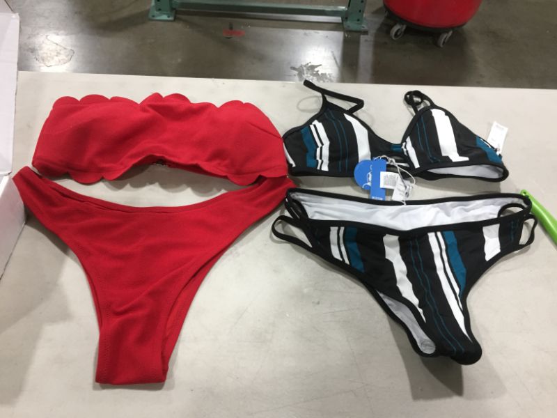 Photo 1 of 2 PIECE CUPSHE SWIMSUITS SIZES M 