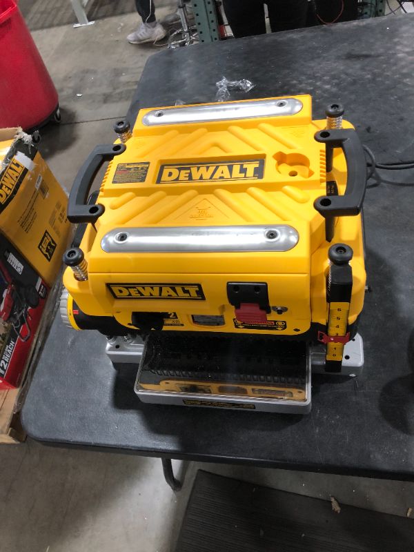 Photo 3 of DEWALT Thickness Planer, Two Speed, 13-Inch (DW735)
