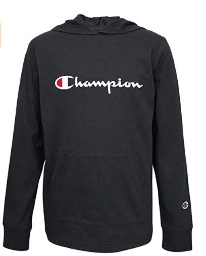 Photo 1 of Champion Long Sleeve Hooded Shirt | Lightweight  | Activewear size L 
