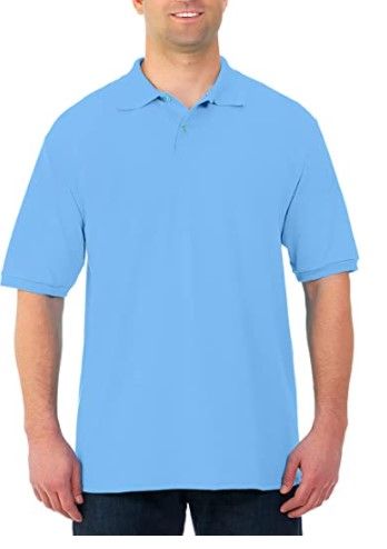 Photo 1 of Jerzees Men's SpotShield Stain Resistant Polo Shirt SIZE L
