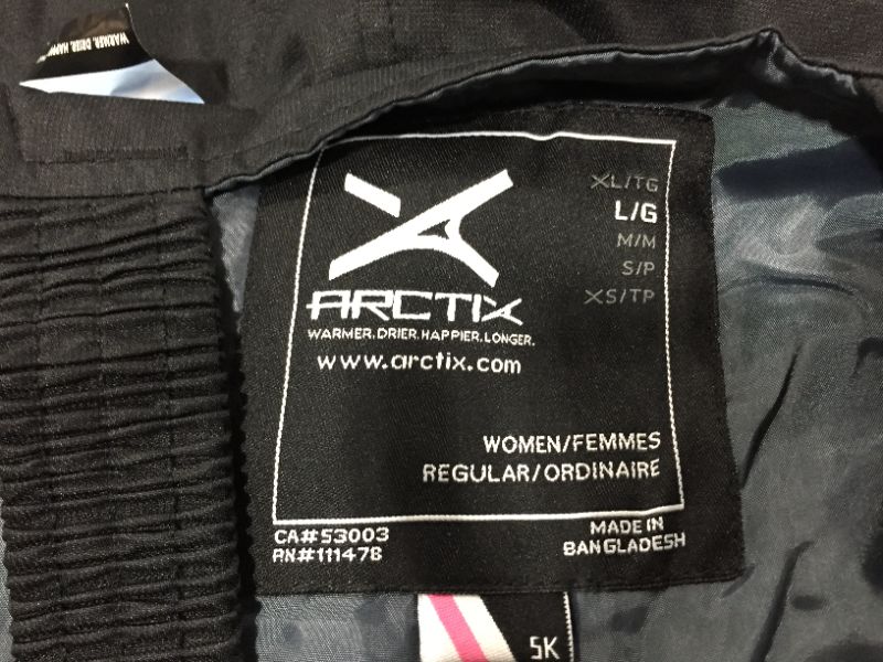 Photo 3 of Arctix Women's Insulated Ski Bib Overalls, Black, L
