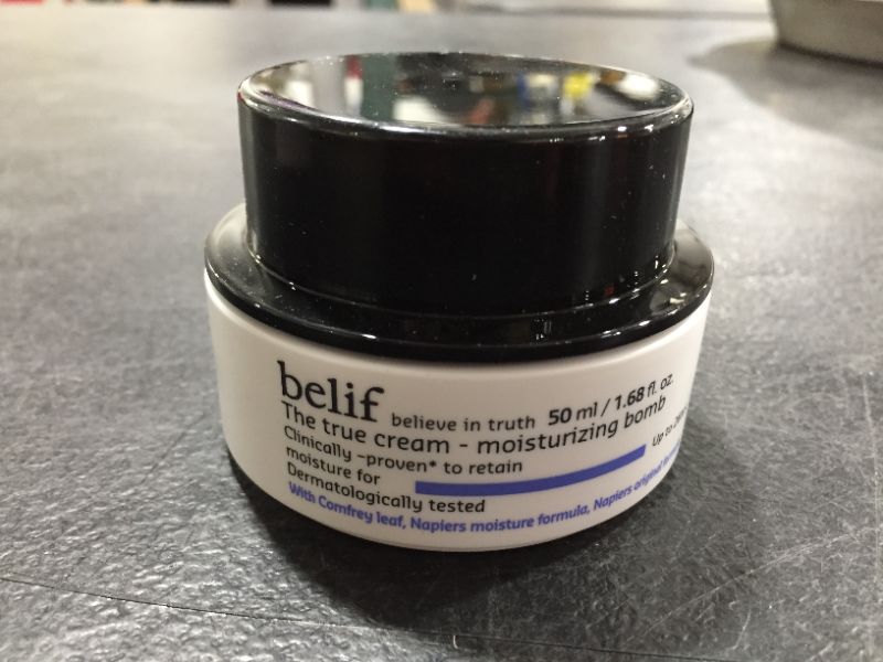 Photo 2 of Belif the True Cream Moisturizing Bomb | Moisturizer for Dry Skin | Face Cream, Hydration, Clean Beauty, 1.68 Fl Oz (Pack of 1)
