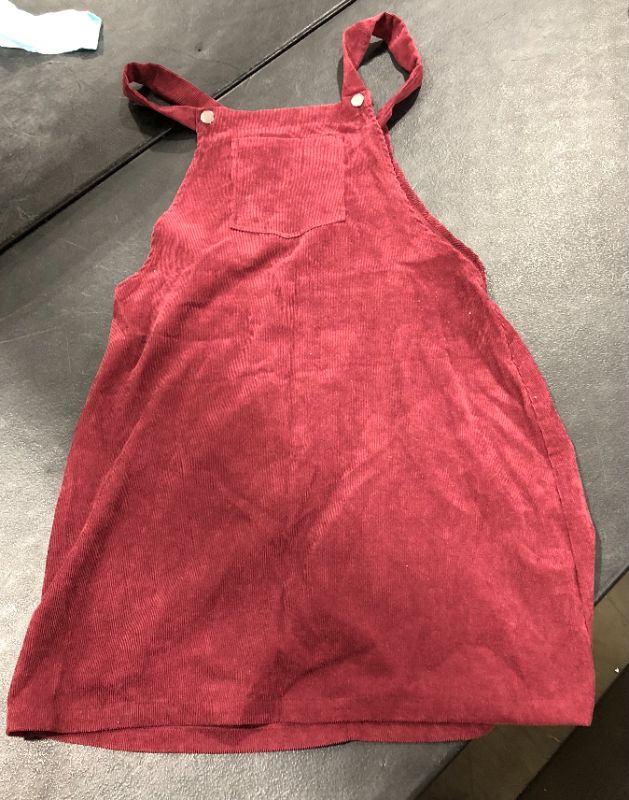 Photo 1 of dark red overalls size L