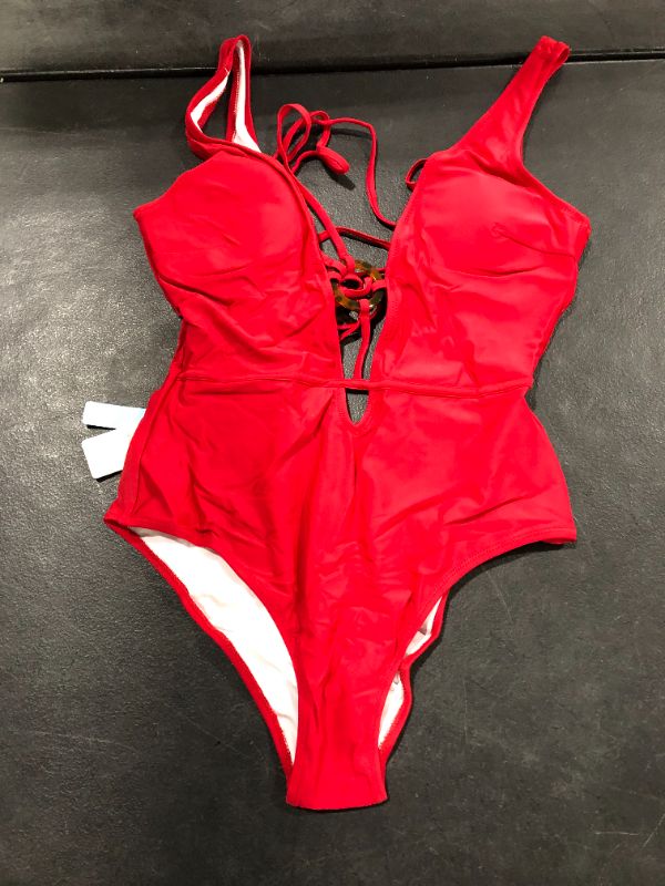 Photo 1 of cupshe womens one piece bathing suit size L