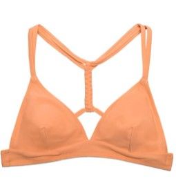 Photo 1 of CUPSHE Women's Bikini Top Triangle Strappy Tie Bathing Suit Small
