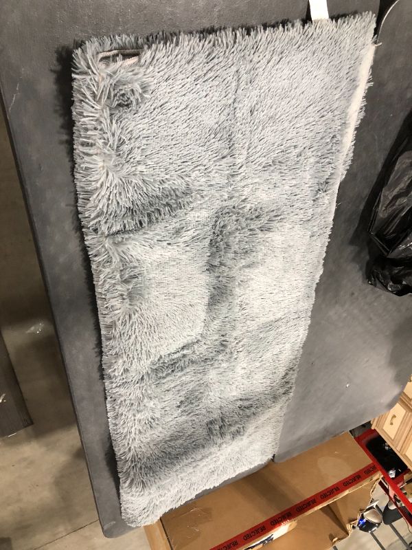 Photo 1 of 4 x 5.3 ft Grey Rug 
