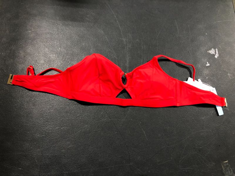 Photo 1 of Cupshe Red Bikini Top Medium