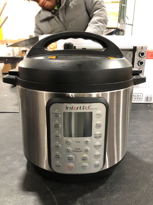 Photo 2 of Instant Pot Duo Plus 6-Qt. 9-in-1, One-Touch Multi-Cooker
