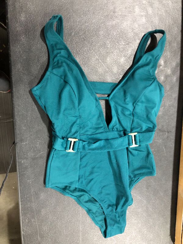 Photo 2 of Cupshe Stunning Green One Piece Swimsuit Medium
