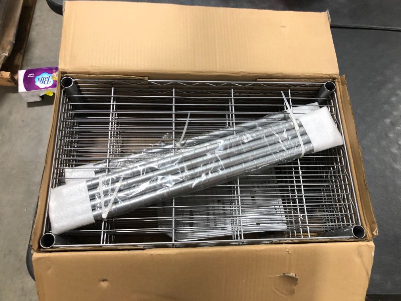 Photo 1 of 5 tier Wire Shelving Unit 23x13 inch Shelves 