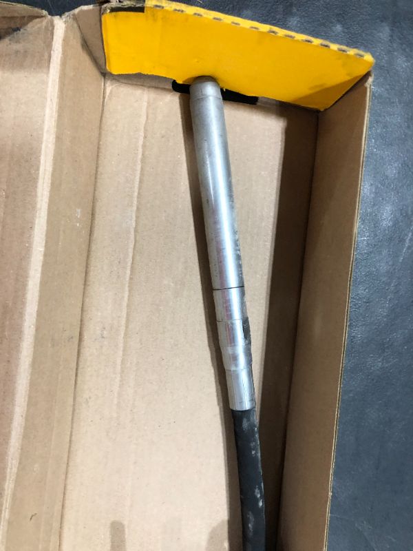 Photo 4 of DeWALT DCE531B 20-Volt 1-1/8-Inch Cordless Concrete Pencil Vibrator - Bare Tool
