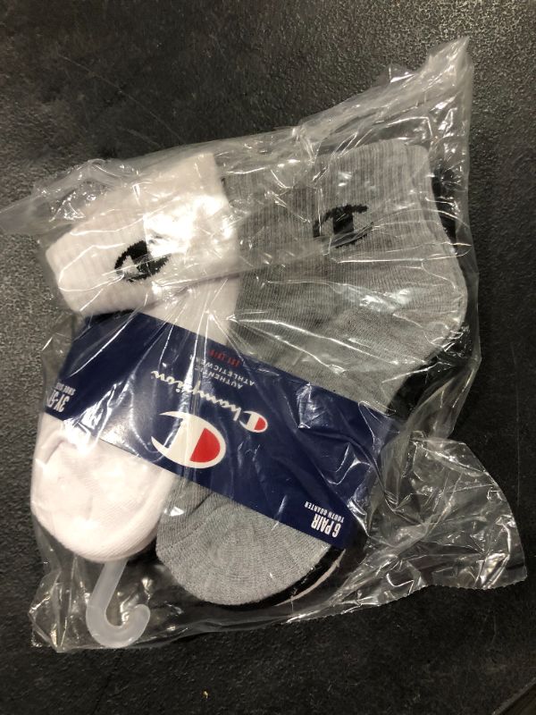 Photo 2 of Champion Kid's Sock Multipacks SIZE 3Y-5Y
