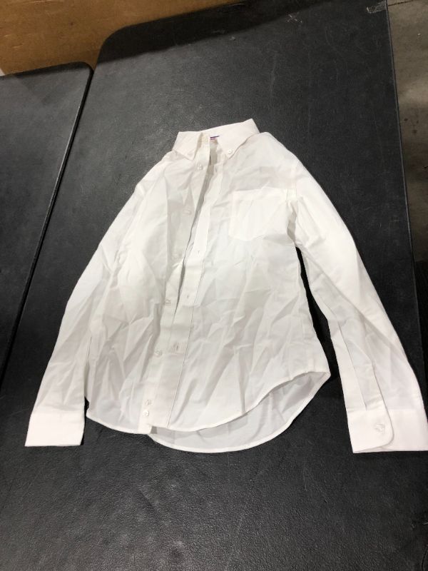 Photo 2 of French Toast Boys' Long Sleeve Classic Dress Shirt (Standard & Husky) SIZE 14
