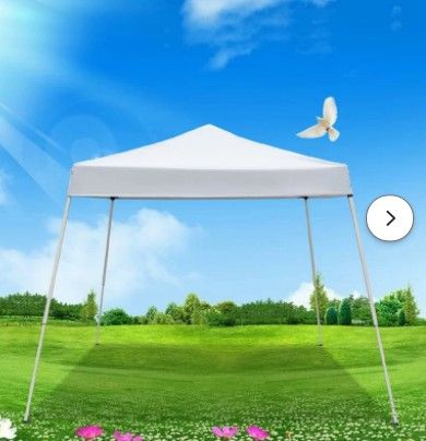 Photo 1 of 10 Ft. W x 10 Ft. D Steel Pop-Up Canopy
