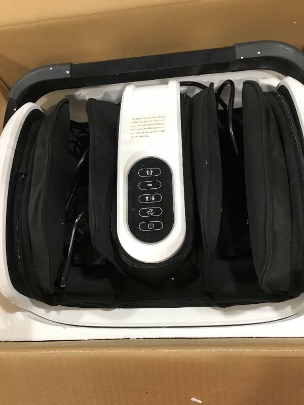 Photo 2 of Cloud Massage Shiatsu Foot Massager Machine -Increases Blood Flow Circulation, Deep Kneading, with Heat Therapy -Deep Tissue, Plantar Fasciitis, Diabetics, Neuropathy
