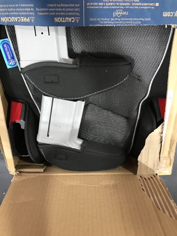 Photo 2 of Graco TurboBooster Backless Booster Car Seat, Galaxy Gray