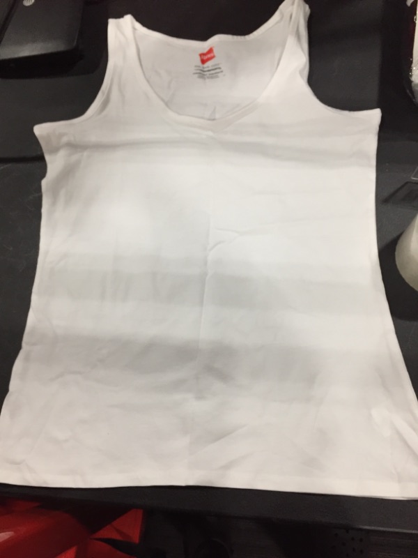 Photo 1 of Medium white Hanes tank top