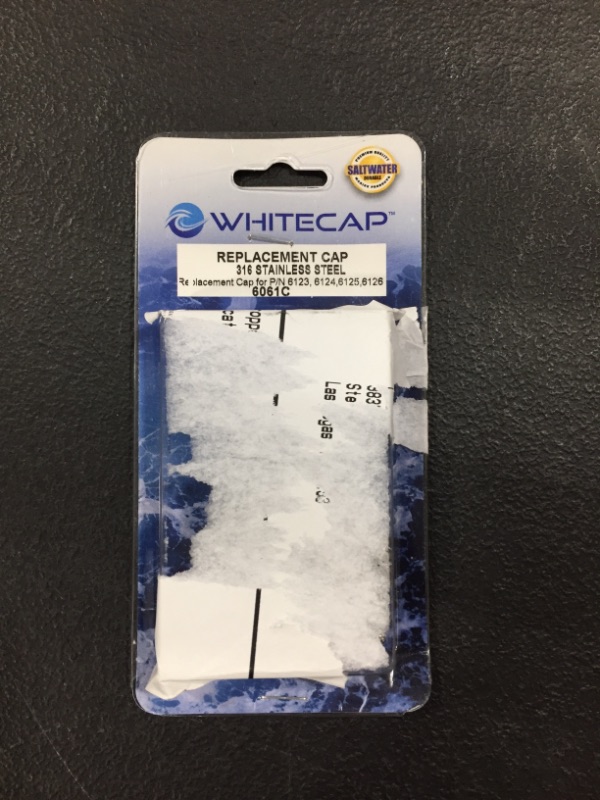 Photo 2 of Whitecap Replacement Cap & Chain f/6123, 6123, 6125 & 6126 [6061C]