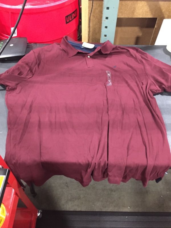 Photo 1 of Burgundy mens shirt, Size 5XL