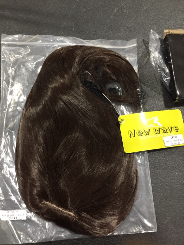 Photo 1 of 100% synthetic hair, brown hair bob