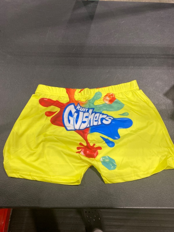 Photo 1 of Medium, Yellow gushers shorts 