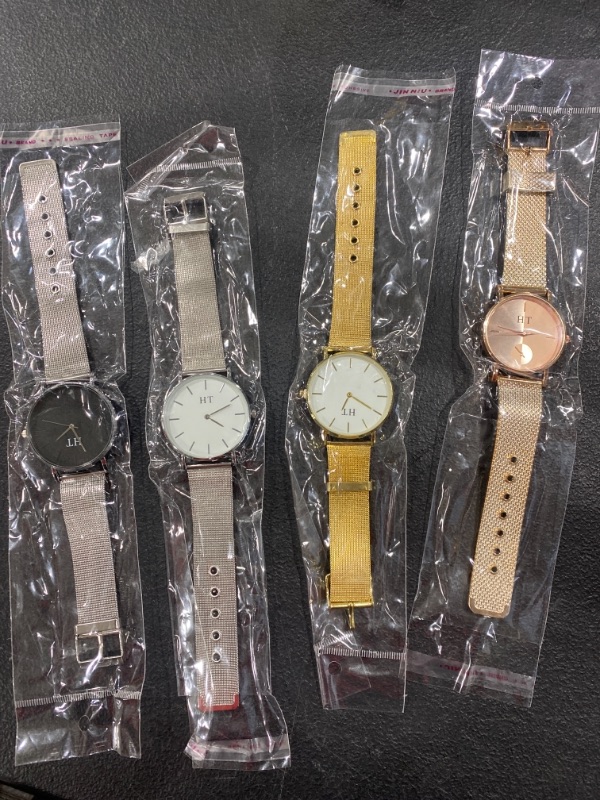 Photo 1 of 4PCS different color watches