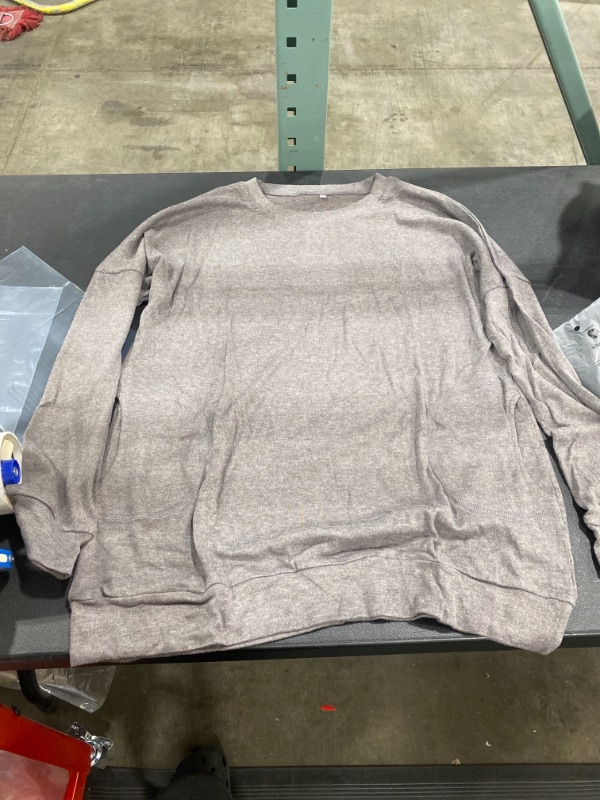 Photo 1 of Large grey, long sleeve shirt