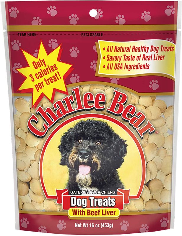 Photo 1 of Charlee Bear Original Crunch Beef Liver Dog Treats, 16 oz - Made in The USA, Natural Training Treats for Dogs
06.10.23