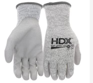 Photo 1 of HDX Gray A4 Cut Glove