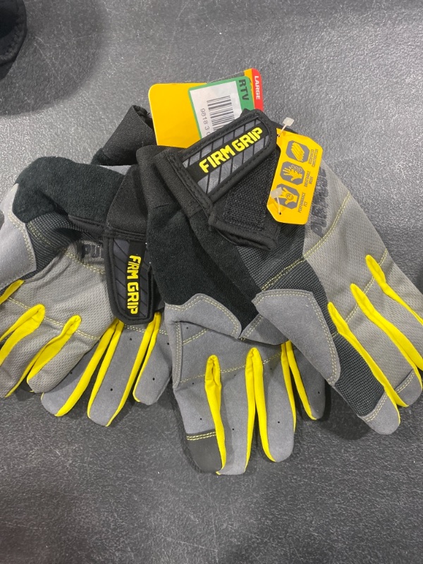 Photo 2 of FIRM GRIP Large Xtreme Fit Work Gloves