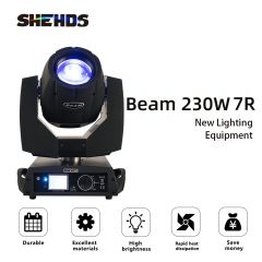 Photo 2 of Beam 230W 7R Beam Moving Head Lighting Stage Light Nightclub Touch Screen Stgae DJ Disco Lighting Stage DJ Lighting