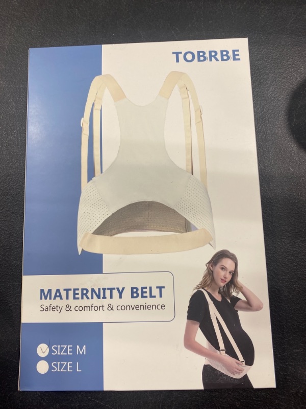 Photo 2 of Belly Band For Pregnancy,TOBRBE Maternity Pregnancy Belly Support Band,Adjustable Maternity Pregnancy Belt, Size M